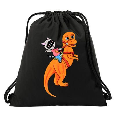Yeeha Teddy Drawstring Bag