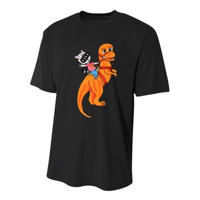 Yeeha Teddy Youth Performance Sprint T-Shirt
