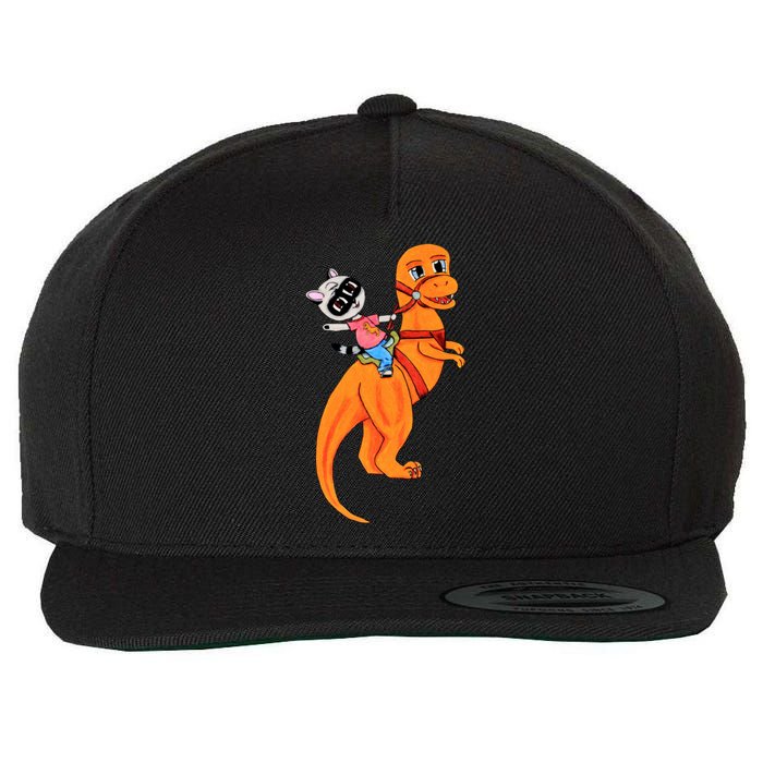 Yeeha Teddy Wool Snapback Cap
