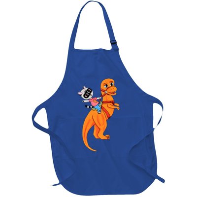 Yeeha Teddy Full-Length Apron With Pockets