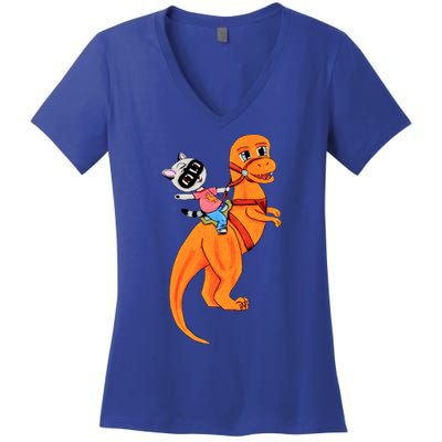 Yeeha Teddy Women's V-Neck T-Shirt