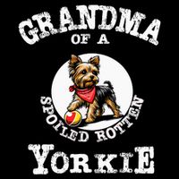Yorkshire Terrier Yorkie Grandmother Grandma Tall T-Shirt