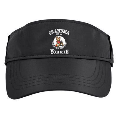 Yorkshire Terrier Yorkie Grandmother Grandma Adult Drive Performance Visor