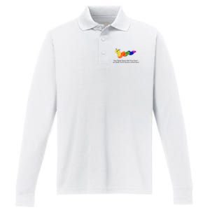 You Think Youve Felt True Fear Funny Performance Long Sleeve Polo