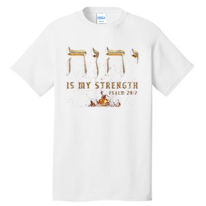 Yhwh Tetragrammaton Yahweh Elohim Hebrew Israelite Tall T-Shirt