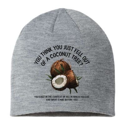 You Think You Just Fell Out Of A Coconut Tree Kamala T Shirt1.Png Sustainable Beanie