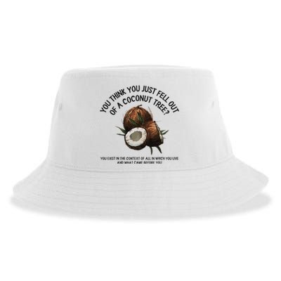 You Think You Just Fell Out Of A Coconut Tree Kamala T Shirt1.Png Sustainable Bucket Hat