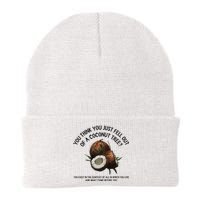 You Think You Just Fell Out Of A Coconut Tree Kamala T Shirt1.Png Knit Cap Winter Beanie