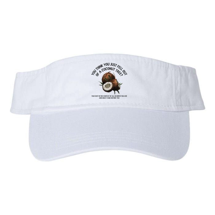 You Think You Just Fell Out Of A Coconut Tree Kamala T Shirt1.Png Valucap Bio-Washed Visor