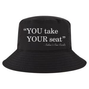 You Take Your Seat Biden's Cue Cards Funny Anti Biden FJB Cool Comfort Performance Bucket Hat