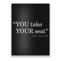 You Take Your Seat Biden's Cue Cards Funny Anti Biden FJB Poster