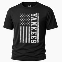Yankee Us Flag Cooling Performance Crew T-Shirt