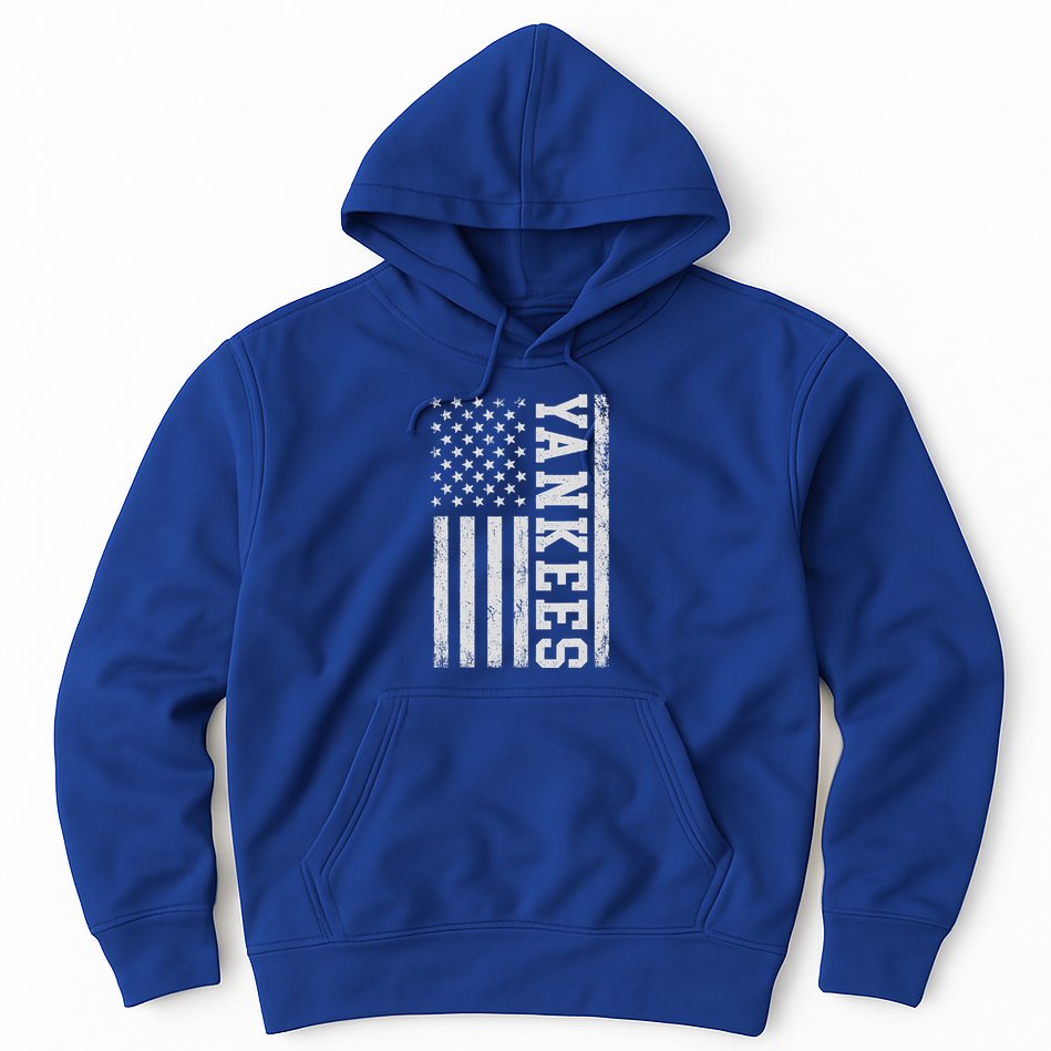 Yankee Us Flag Hoodie