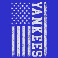 Yankee Us Flag Zip Tote Bag