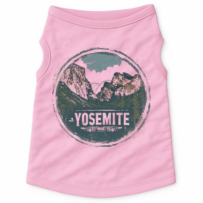 Yosemite Us National Park Vintage Doggie Tank