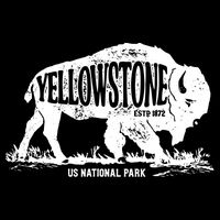 Yellowstone US National Park Bison Buffalo Vintage Men Women Womens Tank Top