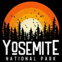Yosemite US National Park Retro Style Vintage 70s 80s Doggie Tank