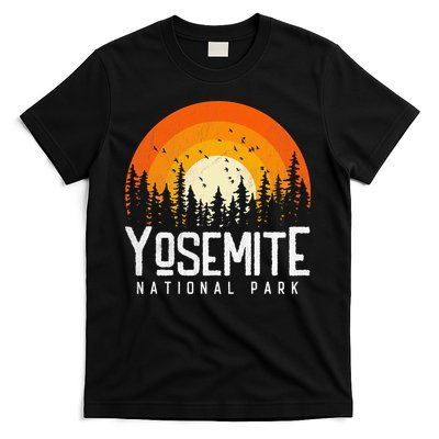 Yosemite US National Park Retro Style Vintage 70s 80s T-Shirt