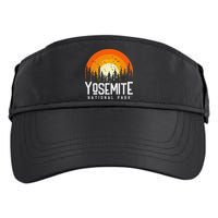 Yosemite US National Park Retro Style Vintage 70s 80s Adult Drive Performance Visor
