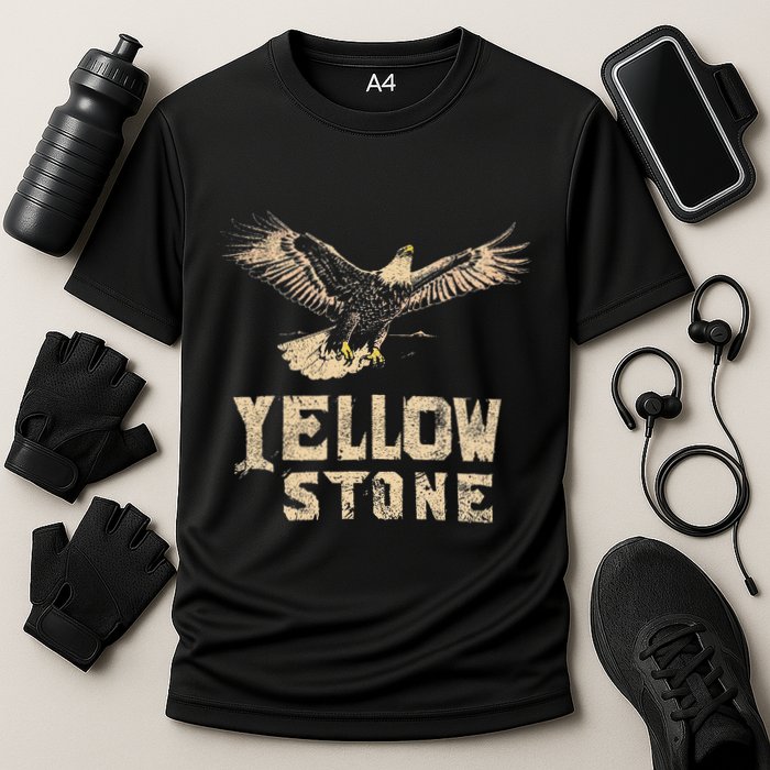 Yellowstone Us National Park Cooling Performance Crew T-Shirt