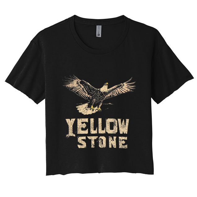 Yellowstone Us National Park Crop Top