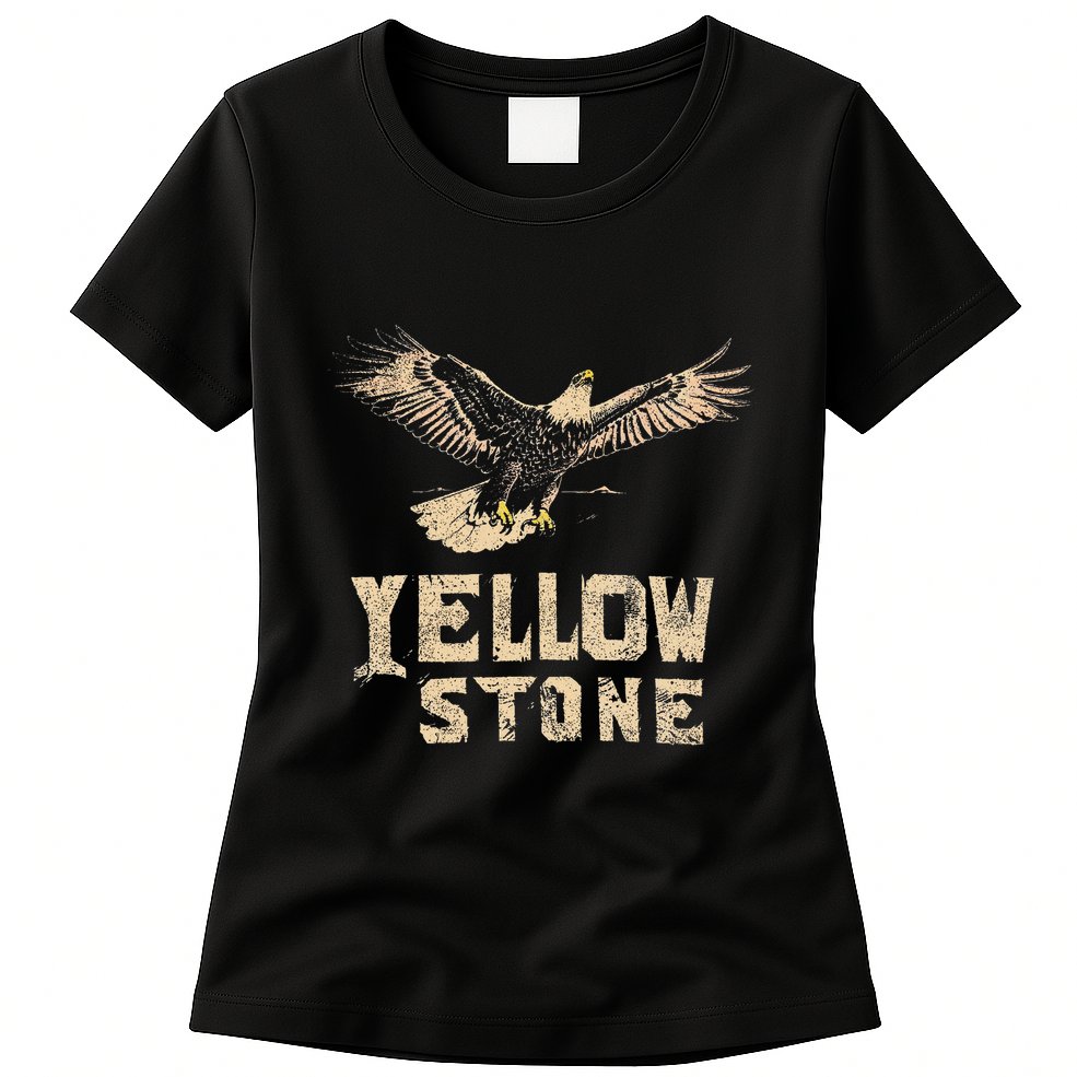 Yellowstone Us National Park Womens T-Shirt