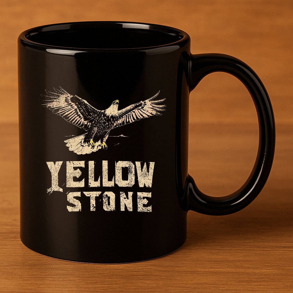 Yellowstone Us National Park 11oz C Handle Ceramic Mug
