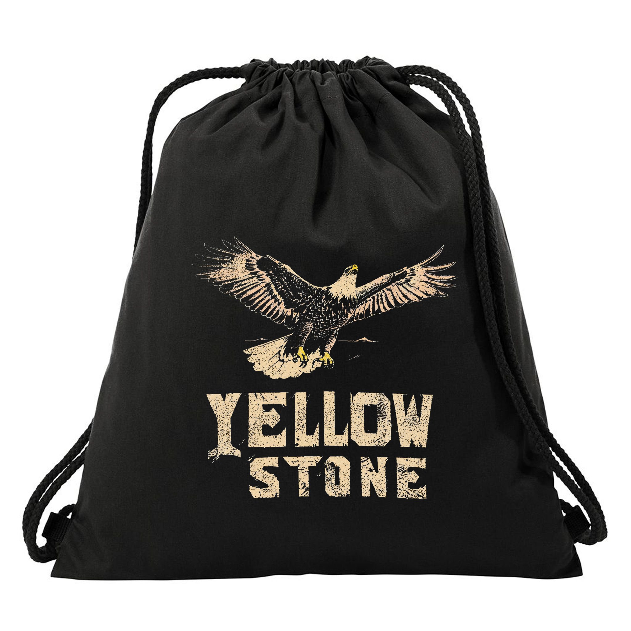 Yellowstone Us National Park Drawstring Bag