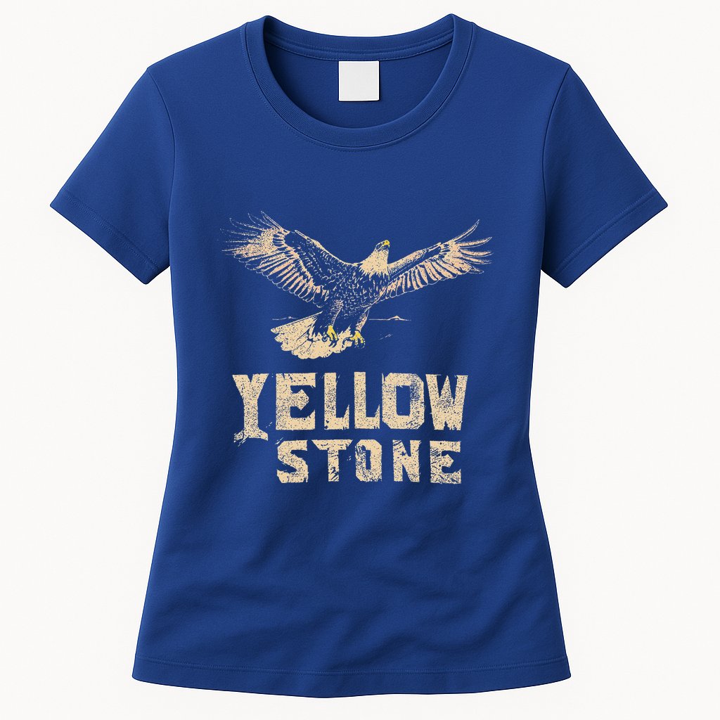 Yellowstone Us National Park Womens T-Shirt
