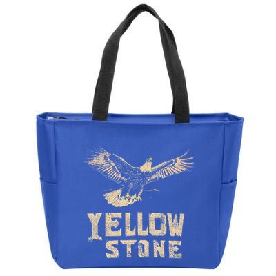 Yellowstone Us National Park Zip Tote Bag