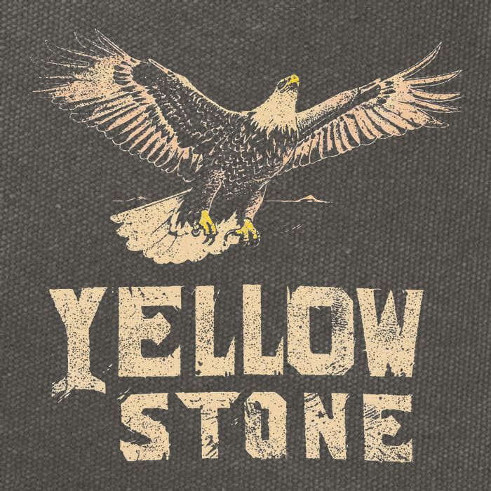 Yellowstone Us National Park Cotton Canvas Backpack