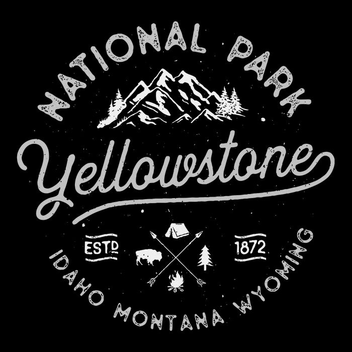 Yellowstone Us National Park Bison Buffalo Cooling Performance Crew T-Shirt
