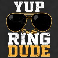 Yup I'm The Ring Dude Cool Comfort Performance Bucket Hat