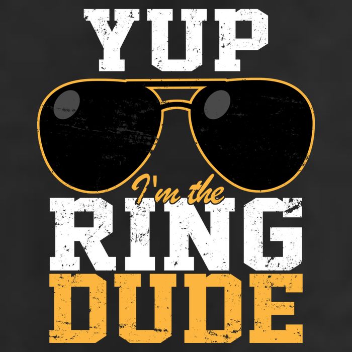 Yup I'm The Ring Dude Cool Comfort Performance Bucket Hat