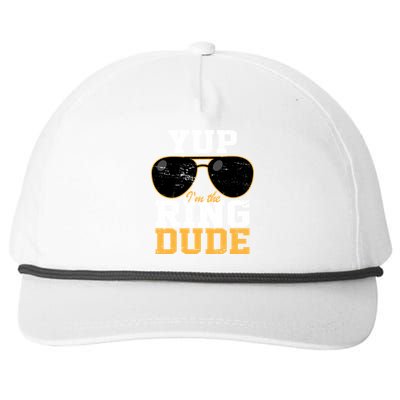 Yup I'm The Ring Dude Snapback Five-Panel Rope Hat