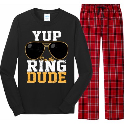 Yup I'm The Ring Dude Long Sleeve Pajama Set