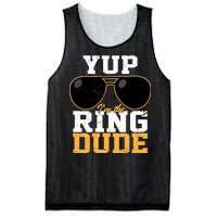 Yup I'm The Ring Dude Mesh Reversible Basketball Jersey Tank