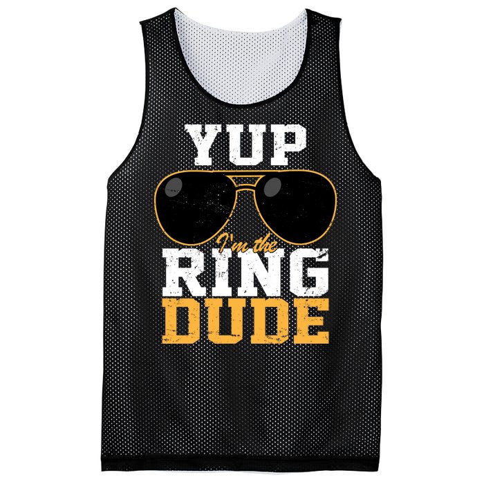 Yup I'm The Ring Dude Mesh Reversible Basketball Jersey Tank