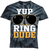 Yup I'm The Ring Dude Kids Tie-Dye T-Shirt