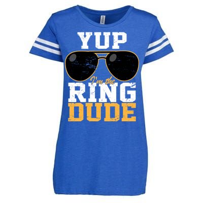 Yup I'm The Ring Dude Enza Ladies Jersey Football T-Shirt