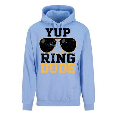 Yup I'm The Ring Dude Unisex Surf Hoodie