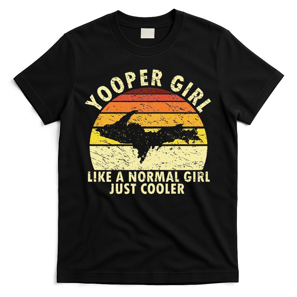 Yooper Upper Peninsula Retro Upper Michigan T-Shirt
