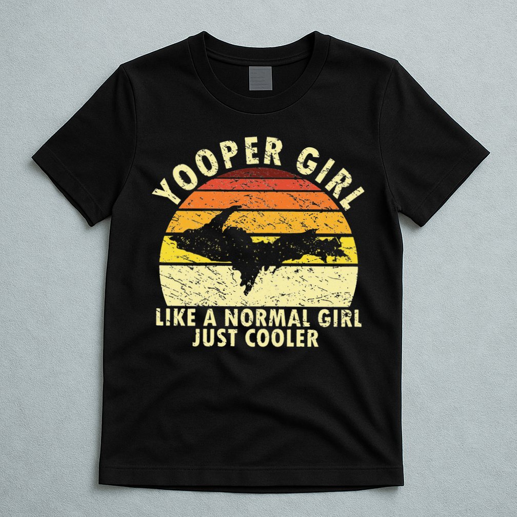 Yooper Upper Peninsula Retro Upper Michigan T-Shirt