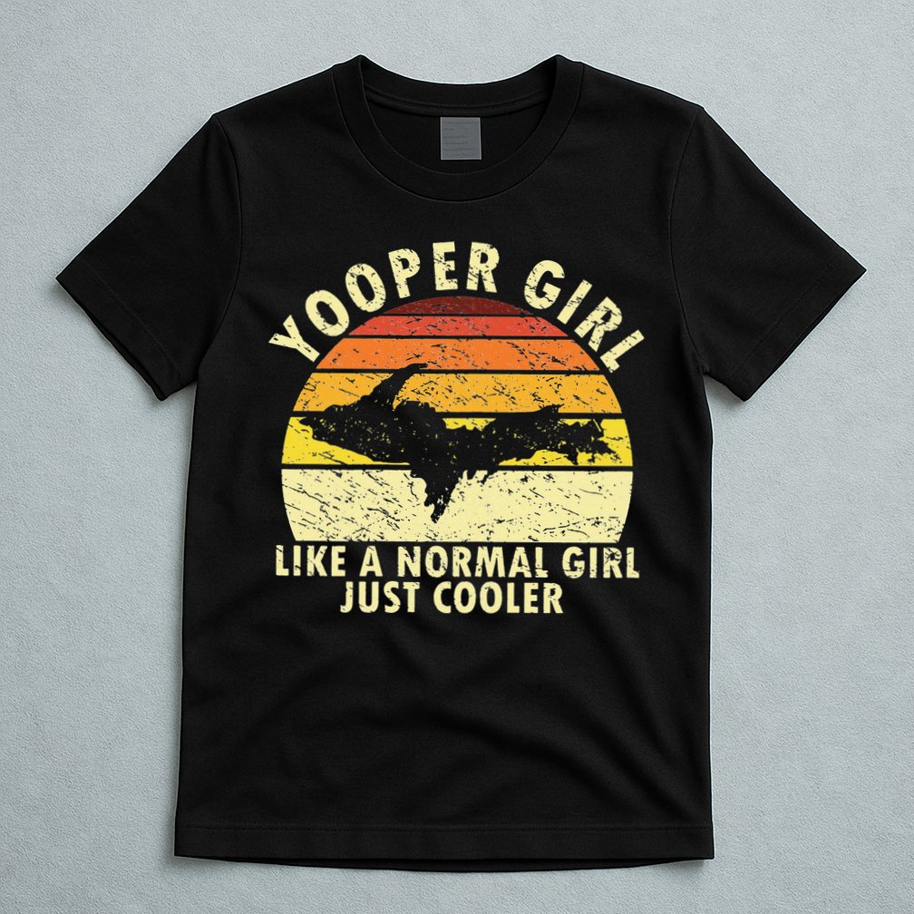 Yooper Upper Peninsula Retro Upper Michigan T-Shirt