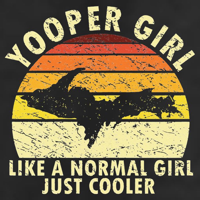 Yooper Upper Peninsula Retro Upper Michigan Beanie