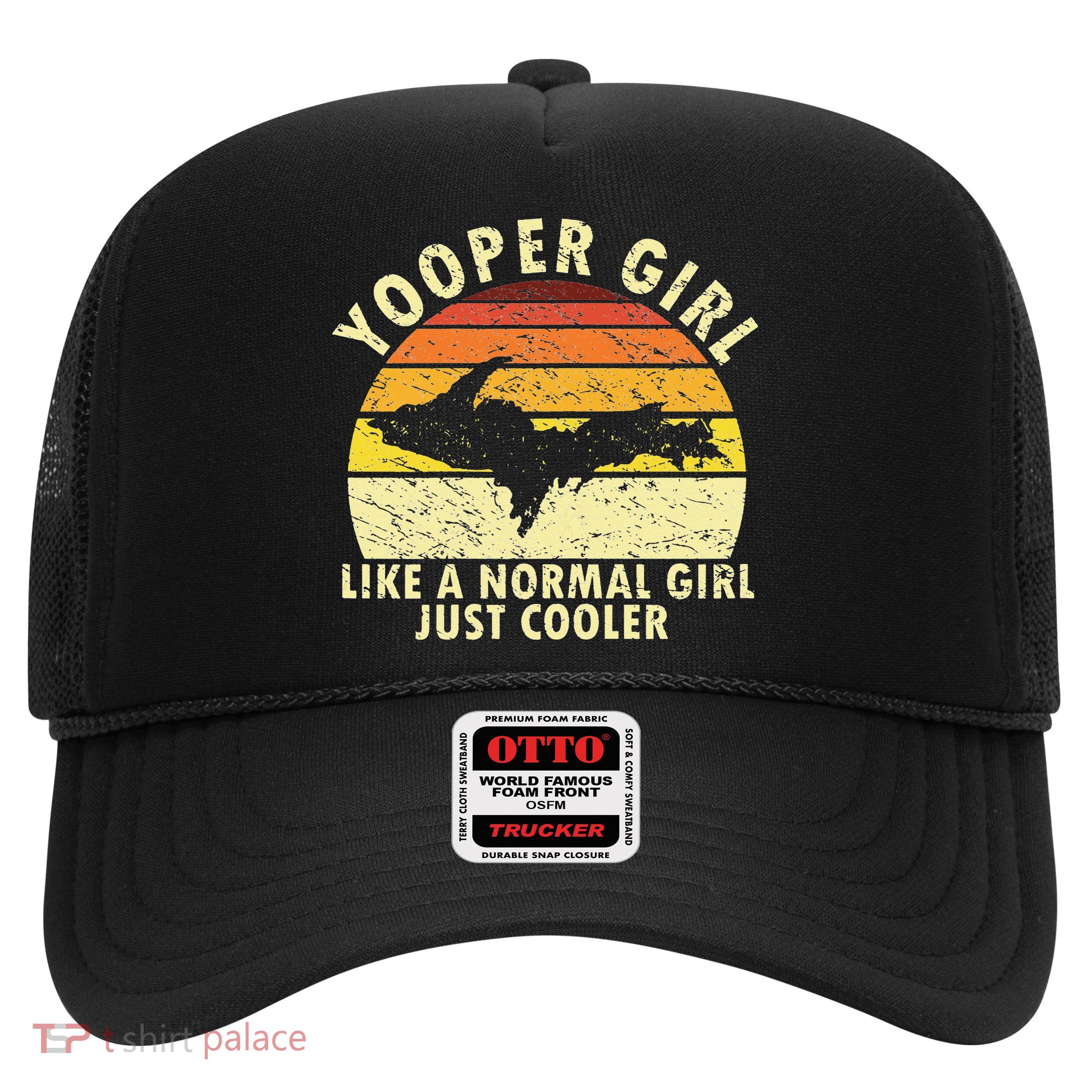 Yooper Upper Peninsula Retro Upper Michigan Trucker Hat
