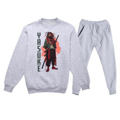 Yasuke Urban Samurai Premium Crewneck Sweatsuit Set