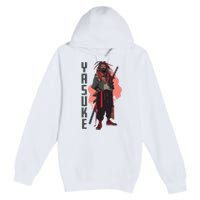 Yasuke Urban Samurai Premium Pullover Hoodie