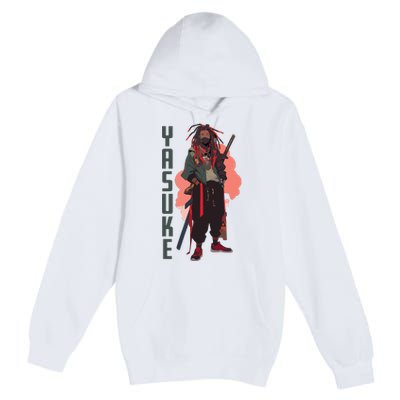 Yasuke Urban Samurai Premium Pullover Hoodie