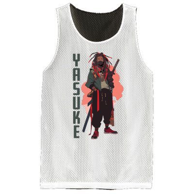 Yasuke Urban Samurai Mesh Reversible Basketball Jersey Tank